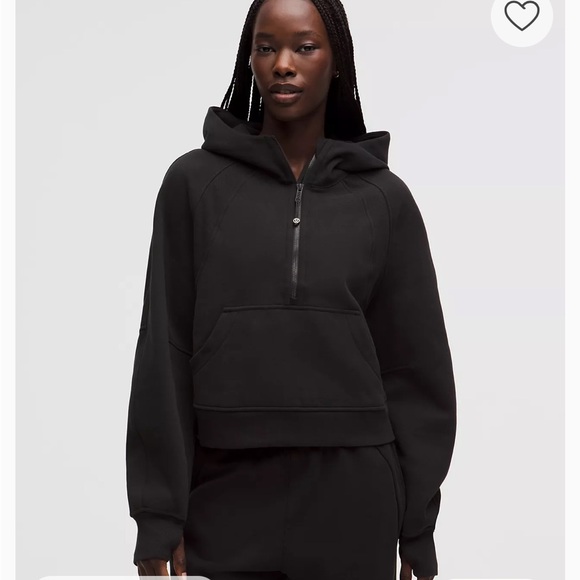 lululemon athletica Sweaters - Scuba Half Zip Hoodie